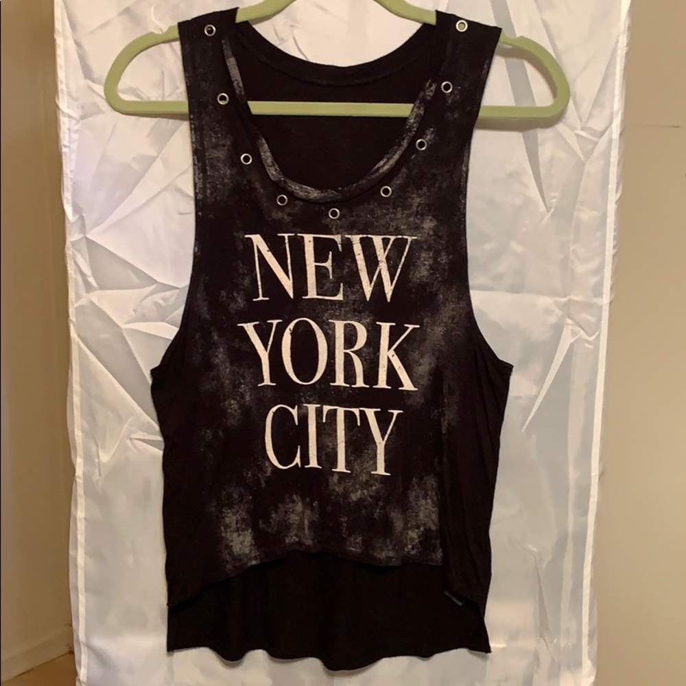 New York City crop top
